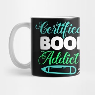 Certified book addicte reading lover Mug